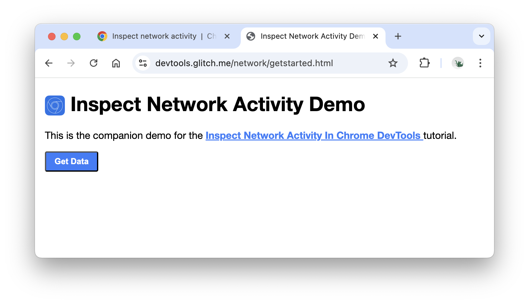De demo-website.
